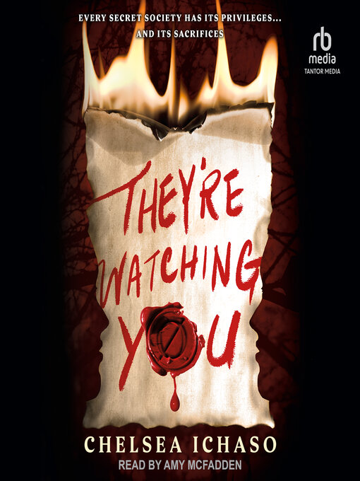 Title details for They're Watching You by Chelsea Ichaso - Wait list